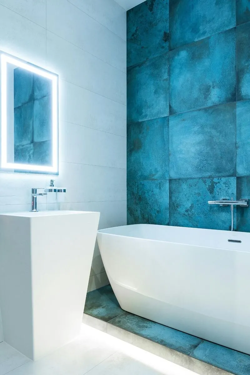 Luxury master bathroom remodel Space Coast Florida